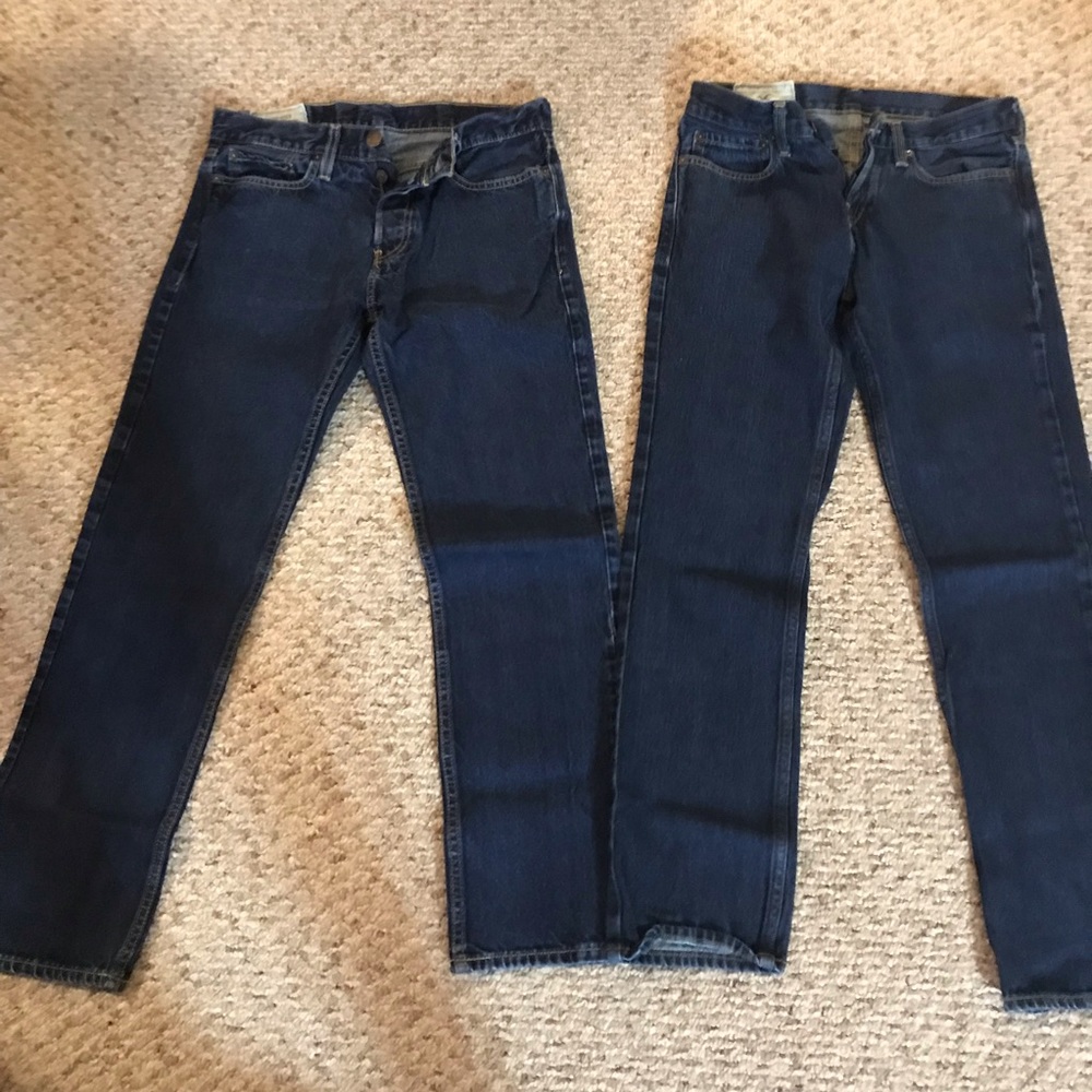 Hollister slim straight jeans 29X30